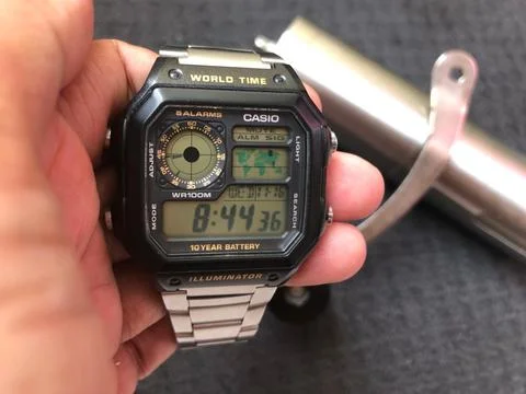 Casio Watch Stock Photos