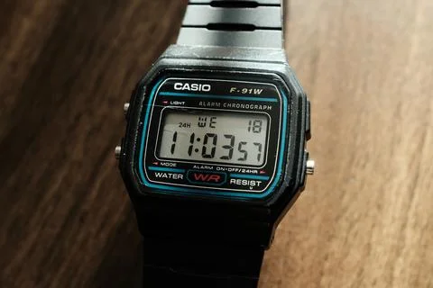 Casio Watch Stock Photos