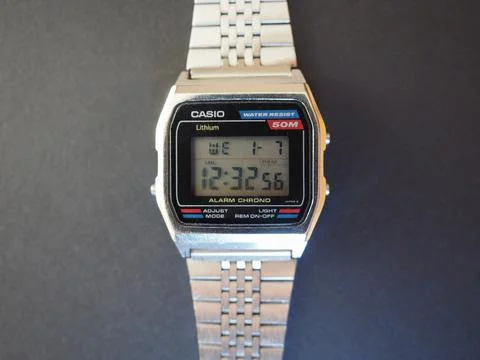 Casio watch Stock Photos