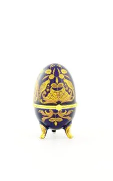 Casket egg shape Foto stock