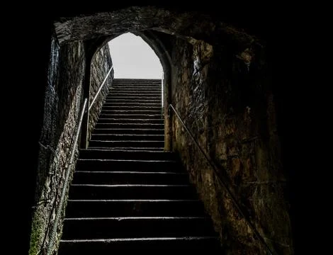 Casle steps Stock Photos