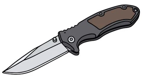 Casp knife Stock Illustration