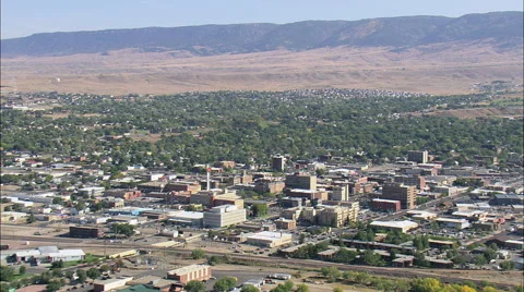 Caspar aerial Stock Footage 65439497