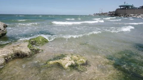 Caspian sea Stock Footage 112889886