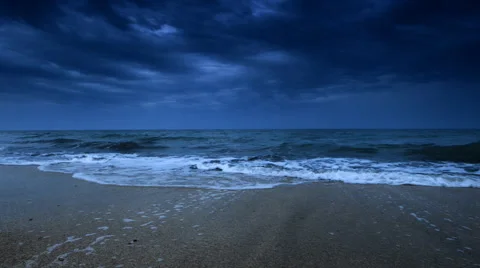 Caspian Sea waves 動画素材 62405753