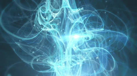 CassandraBlue - Elegant Blue Abstract Lights Video Background Loop Видео 28900656