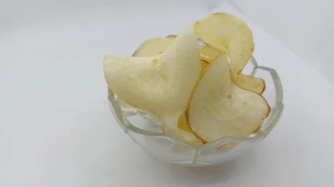 Cassava chips Stock Photos