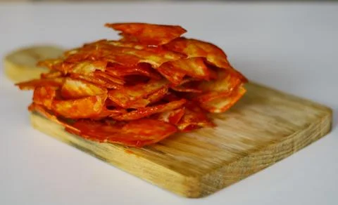 Cassava crackers Stock Photos