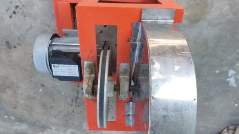 Cassava Cutting Machine Stock Photos
