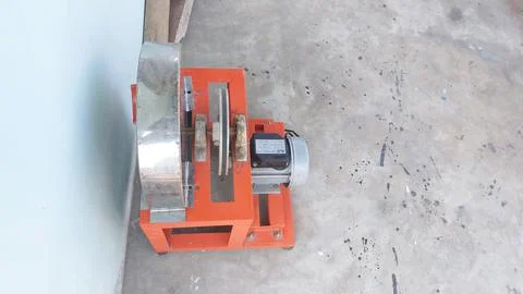 Cassava Cutting Machine Foto stock