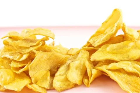 Cassava fried mountain Stock Photos