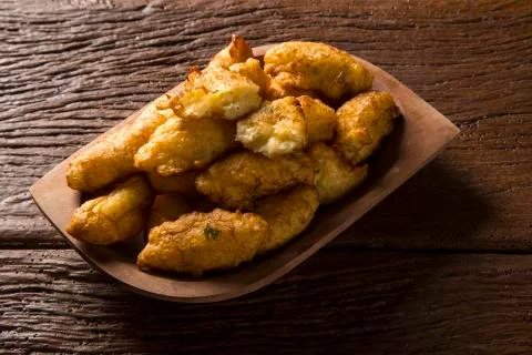 Cassava snacks fried Stock Photos