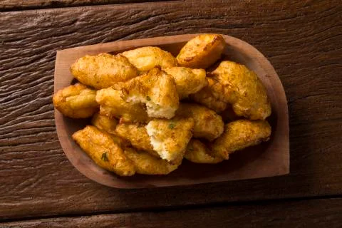 Cassava snacks fried Stock Photos