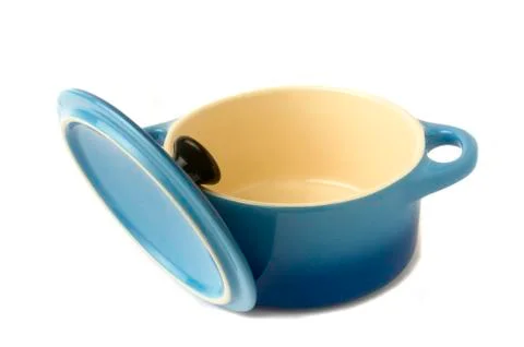 With the casserole Stock Photos