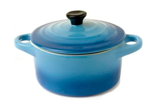 With the casserole Stock Photos