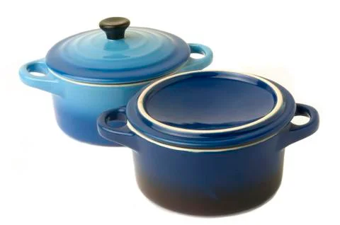 With the casserole Stock Photos