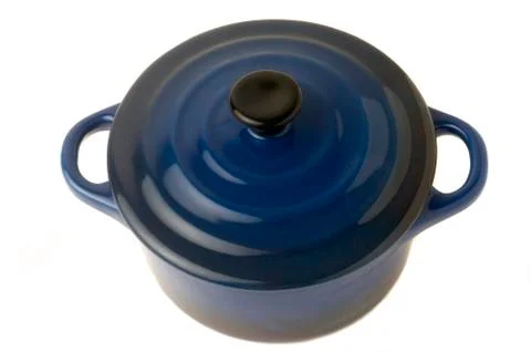 With the casserole Stock Photos
