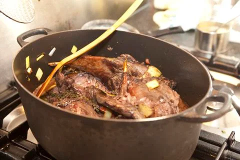 Casserole stew Foto stock
