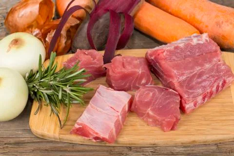 Casserole with vegetables for fighting Stock Photos