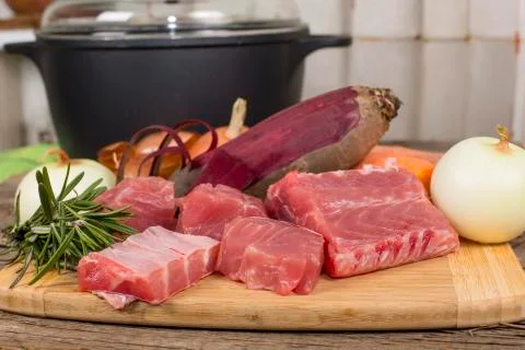Casserole with vegetables for fighting Stock Photos