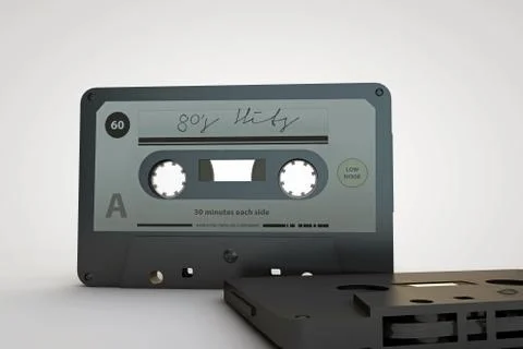 Cassete tape Stock Illustration