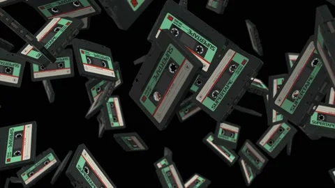 Cassette Alpha Chanel Video stock 146730968