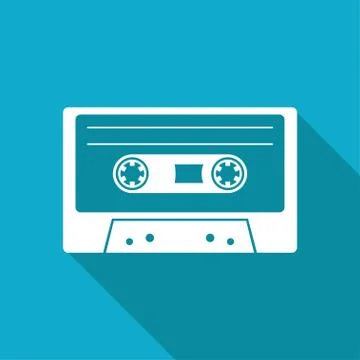 Cassette icon Stock Illustration