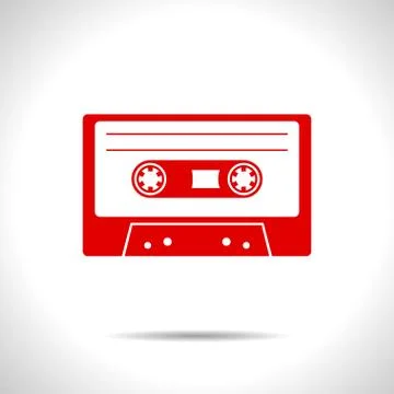 Cassette icon Stock Illustration
