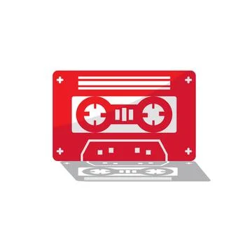 Cassette icon Stock Illustration