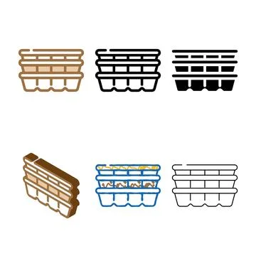Cassette peat color icon vector designs Stock Illustration