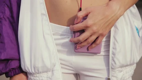 Cassette player Stock Footage 134460338