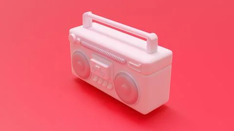 Cassette player. Stock Photos