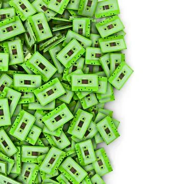 Cassette spill Illustrazione stock
