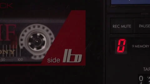 Cassette tape Video stock 149006401