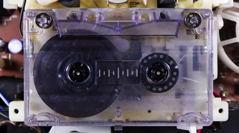 Cassette Tape Stock Video Footage