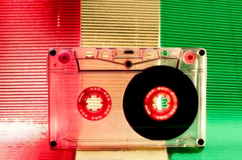 Cassette tape Stock Illustration