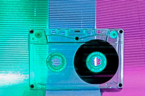 Cassette tape Stock Illustration