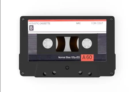 Cassette tape Stock Illustration