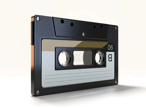 Cassette Tape Stock Illustration