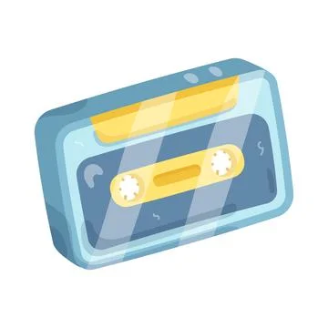 Cassette tape Stock Illustration