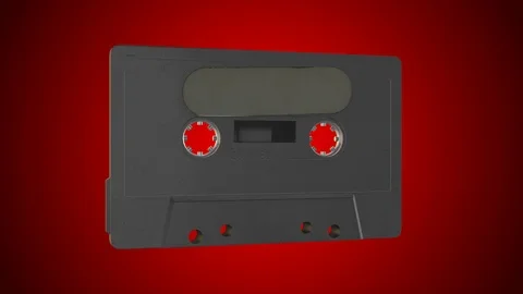 Cassette Tape Stock Video Footage