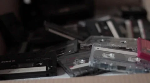 Cassettes Stock Footage 39715117