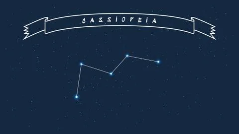 Cassiopea + Cielo Stock Illustration