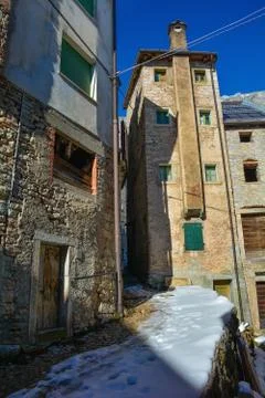 Casso in Winter Foto stock