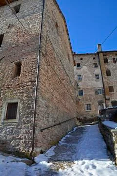 Casso in Winter Foto stock