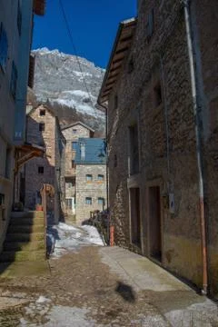 Casso in Winter Stock Photos