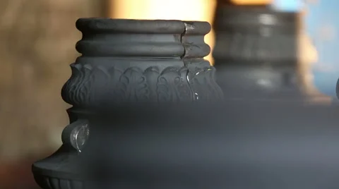 Cast iron lampposts Stock-Footage 61603483