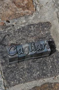 Cast metal sort Foto stock