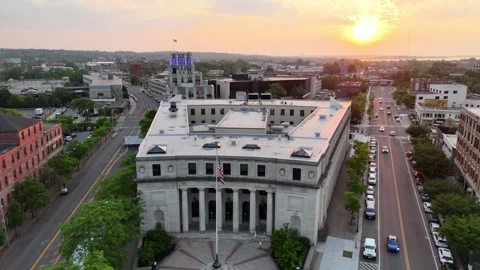 Cast of Sunlight Stretching Out Over - Syracuse, NY Stock Footage 336471880