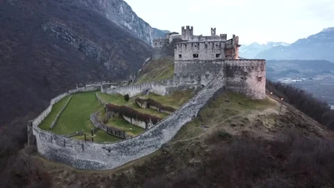 Castel Beseno Video stock 146123671